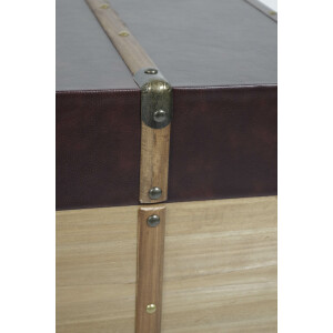 Truhe Schatztruhe PANAMA aus Holz - 70x35x39 cm
