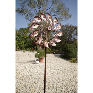 Metal wind turbine decoration plug Calla