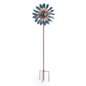 Metal wind turbine decoration plug Blossom