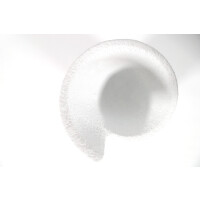 Pflanzgefäß Vase FACE in weiß aus Polyresin 60 cm