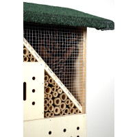 Insektenhotel Insektenhaus VILLA aus Tannenholz - inkl Füllung