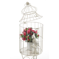 Plant stands planting table cage - anti -white - metal
