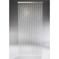 Türvorhang CLEAR Kunststoff transparent 72 Stränge 90x200cm