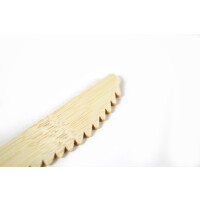 Messer - stabiles Bambusbesteck Komfort - kein Holz - 100% Bambus - 100 Stück