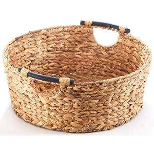 Storage basket shelf basket made of water hyacinth - 42x20 cm