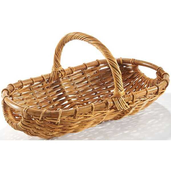 Harvest basket rattan basket handle basket basket - braided rattan - lacak
