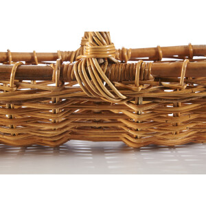 Harvest basket rattan basket handle basket basket - braided rattan - lacak