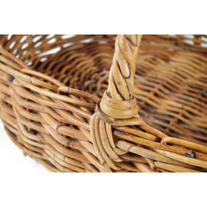 Tablet decorative tray serving tray made of rattan lacak oval